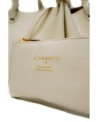 Sac porté épaule en cuir Dana blanc casse