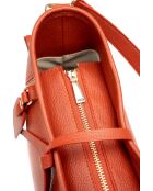 Sac porté épaule en cuir Kate terracotta