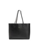 Sac cabas en cuir Cannes noir