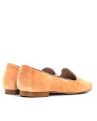 Ca-1211 nude-suède pantoffels