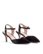 Zapatos de tacón Ca424 de gamuza negra - Tacón: 5 cm