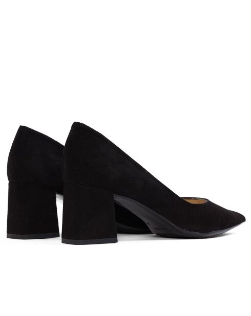 Allegria Piel de Suena Pumps aus schwarzem Veloursleder - Absatz: 6 cm