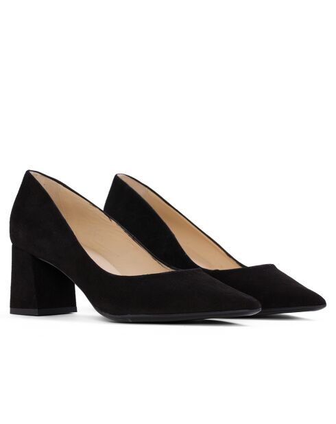 Allegria Piel de Suena Pumps aus schwarzem Veloursleder - Absatz: 6 cm