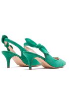 Pumps 157668 in pelle scamosciata rosa - Tacco: 6 cm