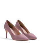 Escarpins en daim Ca-0089 nude - Talon : 8.5 cm