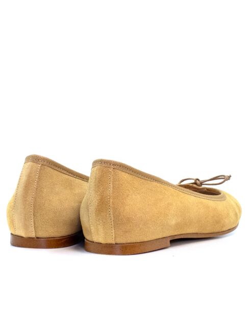 Ballerinas Ocre 286 aus Leder