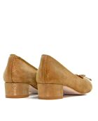 Ballerines à talon en cuir Boréal Champignon /Oro