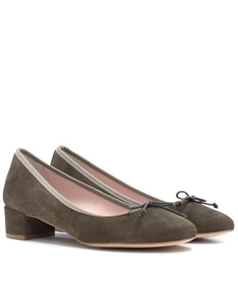 Bliss Walkingschuhe Clover Trebol aus Veloursleder