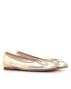 Bailarinas Bimba doradas metalizadas