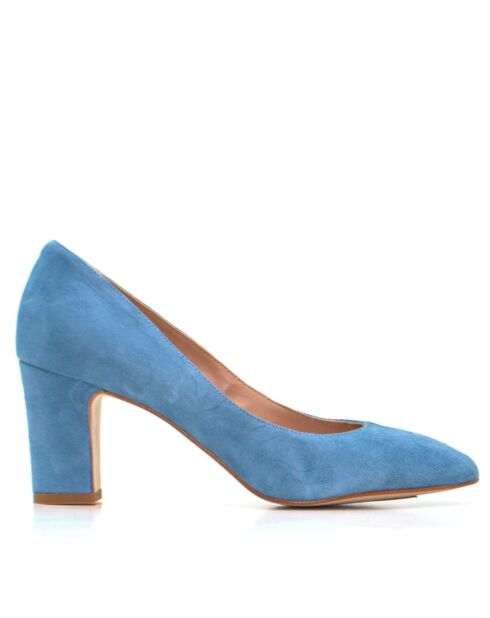 Escarpins en daim Helene Jeans - - Talon : 7 cm