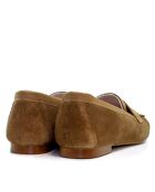 Mocassini Ocean-1 in pelle whisky