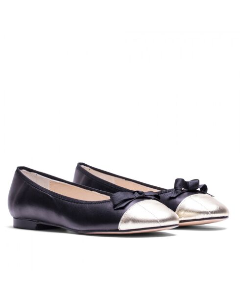 Ballerine 5173 nero/oro metallizzato