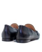 Mokassins Ocean-2 aus schwarzem Leder