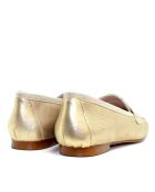 Mocassini Ocean-1 Metallic in pelle dorata