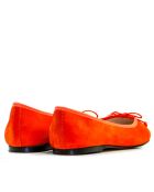 157 rote Lederballerinas