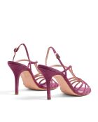 Bogor 3144 Sandalen aus Veloursleder - Absatz: 9 cm