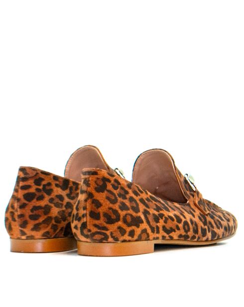 Mocassini Ocean-2 Leopard Beige