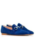 Mocassini Ocean-2 in suede blu