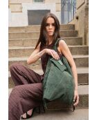 Borsa a tracolla Sorrel, borsa a tracolla verde - 40 x35 x3 cm