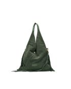 Borsa a tracolla Sorrel, borsa a tracolla verde - 40 x35 x3 cm