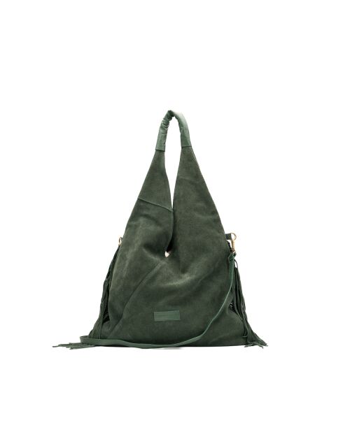 Schultertasche Sauerampfergrüne Schultertasche - 40 x35 x3 cm