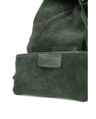 Borsa a tracolla Sorrel, borsa a tracolla verde - 40 x35 x3 cm
