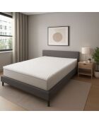 Surmatelas United blanc - 140x200 cm