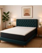 Surmatelas United blanc - 140x200 cm