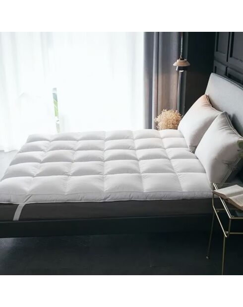 Surmatelas delight blanc - 200x200 cm