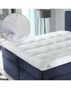 Surmatelas Memory Techno blanc - 90x190 cm
