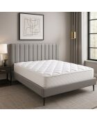 Surmatelas luxe 3D blanc - 160x200 cm