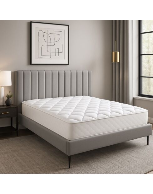 Surmatelas luxe 3D blanc - 160x200 cm