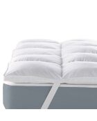 Surmatelas delight blanc - 160x200 cm