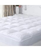 Surmatelas delight blanc - 160x200 cm
