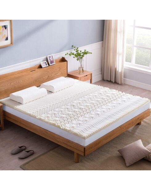 Surmatelas United blanc - 160x200 cm