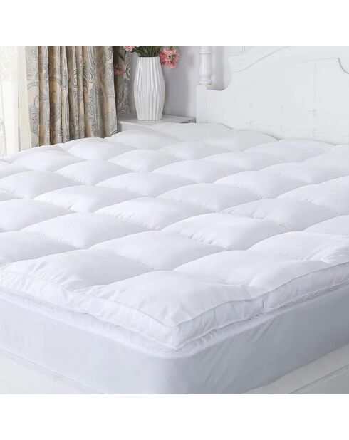Surmatelas delight blanc - 140x190 cm