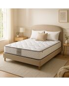 Matelas Cosmos blanc - 140x190 cm