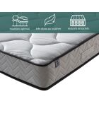 Matelas Cosmos blanc - 140x190 cm