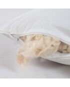 Cuscino bianco Kapok - 60x60 cm