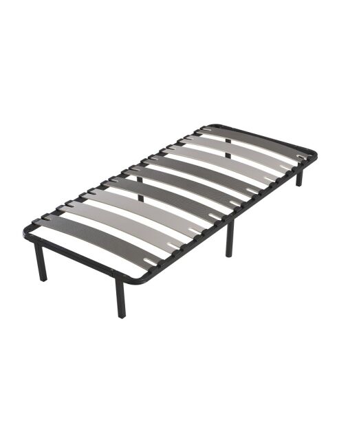 Sommier Leoflex noir - 90x190 cm