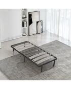 Sommier Leoflex noir - 90x190 cm