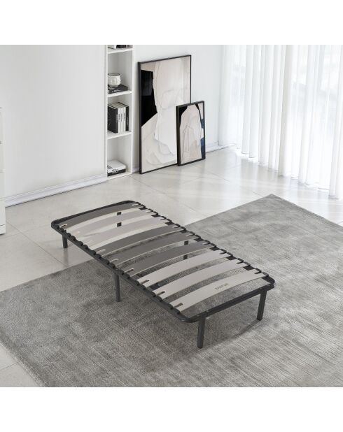 Sommier Leoflex noir - 90x190 cm