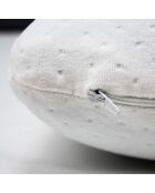 Traversin bandeau bleu TR13 (Mousse Perforée) - 137 cm