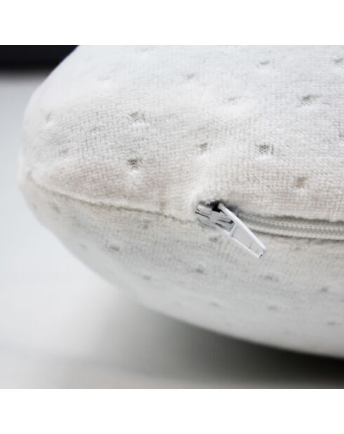 Traversin bandeau bleu TR13 (Mousse Perforée) - 137 cm