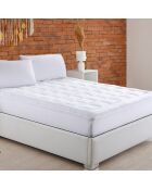 Surmatelas Memory Techno blanc - 140x190 cm