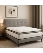 Matelas Sultan blanc - 140x190 cm