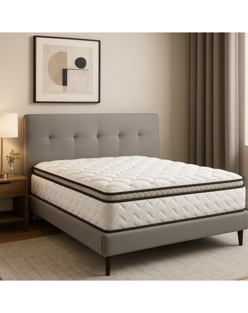 Matelas Sultan blanc - 140x190 cm