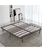 Sommier Leoflex noir - 140x190 cm