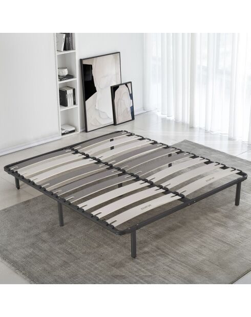 Sommier Leoflex noir - 140x190 cm