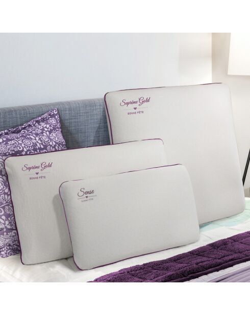 Oreiller Bonne fête OR23 blanc - 40x70 cm